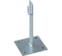 Кровельный держатель Protectpro с подставкой Н-150мм, нержавеющий 4012/2Inox