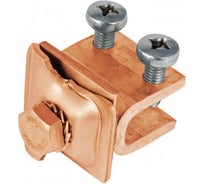 Фальцевый держатель молнипроводника Protectpro медь 4036Cu