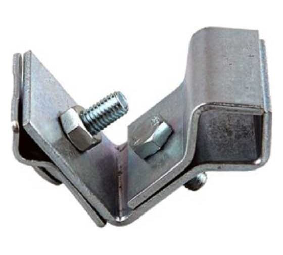 Универсальный фальцевый держатель молнипроводника Protectpro нержавеющий 4028Inox 1