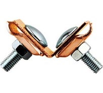 Фальцевый держатель молнипроводника Protectpro медь 4027Сu