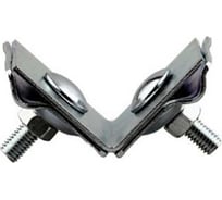 Фальцевый держатель молнипроводника Protectpro нержавеющий 4027Inox