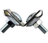 Фальцевый держатель молнипроводника Protectpro малый, нержавеющий 4026Inox