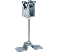 Опорный держатель молниепроводника Protectpro 8-10мм, металлический, оцинкованный,  L=100мм 4015