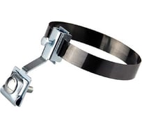 Держатель молниепроводника на трубе Protectpro универсальный ф0-80 мм, нерж полоса, держатель нерж. 4031Inox