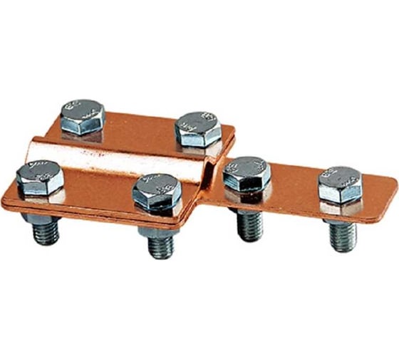 Соединительный контрольный зажим полоса-прут Protectpro медь 6004Cu 1