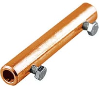 Соединительный продольный зажим Protectpro для круга 8-10мм, медь 6005CU