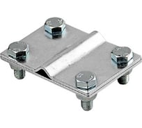 Соединительный зажим Protectpro полоса-круг (3 пластины 70x70 мм), нерж 6006Inox