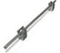 Держатель молниепроводника Protectpro 8-10мм металлический, оцинк, H=22мм PP 4013 Zn/Inox 7