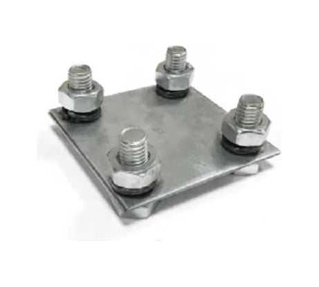 Зажим соединительный Protectpro полоса/полоса(2 пластины) оцинк 6007