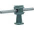 Держатель проводника круглого EZETEK 6-8 мм серый, высота 36 мм, пластик, упаковка 5шт 91004/5 1