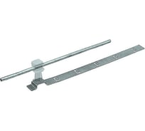 Держатель проводника круглого EZETEK 6-8 мм для черепичной кровли прозрачный, оцинкованный, упаковка 5шт 91038/5