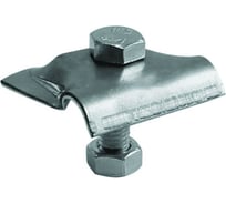 Зажим соединительный EZETEK круглого проводника 8-10 мм прижимной, оцинкованный, упаковка 5шт 91071-2/5