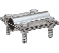 Зажим заземления EZETEK стержень - стержень крестообразный, оцинкованный, упаковка 5шт 90540-1/5