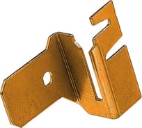 Держатель шин заземления EZETEK латунь, упаковка 5шт 90187/5