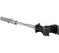 Фасадный держатель EKF PROxima пластиковый, с дюбелем L=100мм lp-41100