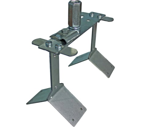 Держатель молниеприемника EZETEK 16мм для конька, оцинковка 70865