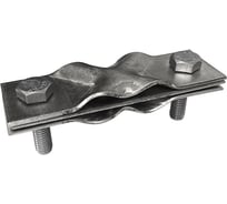 Зажим заземления EZETEK полоса/пруток - полоса/пруток диагональный, нержавеющий 62836