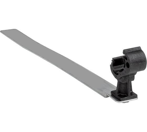 Держатель под черепицу с пластиковым фиксатором EKF, L=100 мм, Ni, PROxima lp-42101-ni 1