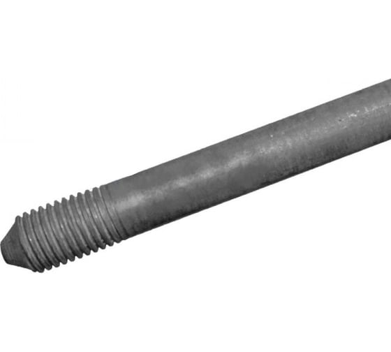 Стержень заземления EZETEK 16х1500мм, горячий цинк 61064 1
