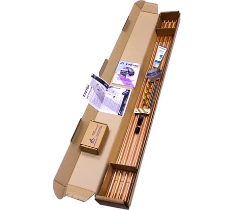 Комплект заземления EZETEK EZ – 6 6 метров, 14мм, 5х1200мм 60222