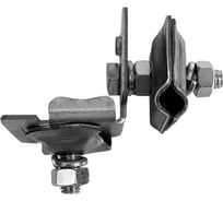 Держатель проводника круглого 6-10 мм для фальца EZETEK оцинк. 5 шт 91095/5