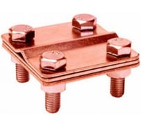 Крестовидный зажим EKF прут-прут, Cu, PROxima lp-55758-cu