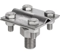 Зажим прута на штыре EKF PROxima пластина d(56х56)мм, Ni lp-g6606-e1302-ni