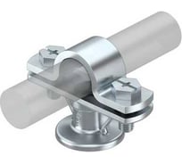 Держатель молниеприемного стержня OBO Bettermann 20 мм, с фланцем, оцинкованный 5230527