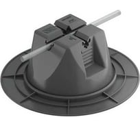 Держатель проволоки OBO Bettermann D 8-10 мм на плоской кровле, с морозостойким бетоном, D 200 мм, полиамид 5218716
