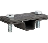 Держатель для полосы EKF PROxima с нержавеющими болтами, 2 пластины, HZ lp-31540-2