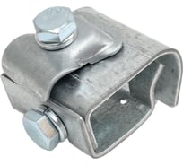 Держатель круглого проводника EZETEK 8-10мм для желоба водостока, оцинковка 91081