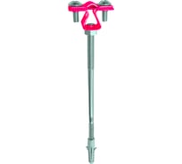 Держатель круглого проводника EZETEK 8-10мм для бетонного фасада, медь 90024