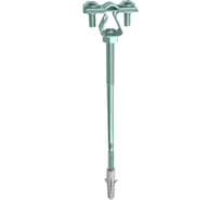 Держатель круглого проводника EZETEK 8-10мм для бетонного фасада, оцинковка 90025