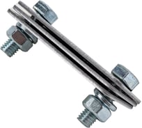 Соединительный зажим EZETEK полоса — полоса параллельный, оцинковка 90558