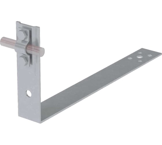 Черепичный держатель болтовой Система КМ на обрешётку для прутка D5-10 мм L430 мм H100 мм ZN MA0484 CDBO-L430-D5-10 ZN 1