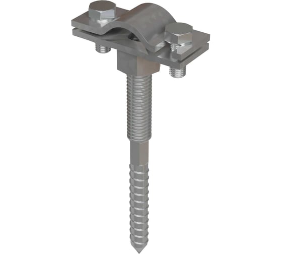 Держатель для прутка Система КМ D6-10 мм вкручиваемый со шпилькой М8 L80 мм TD MA0716 DPV-SM8-80-D6-10 TD 1