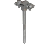 Держатель для прутка D6-10 мм вкручиваемый со шпилькой М8 Система КМ L100 мм AURAFORT ZN MA0718 DPV-SM8-100-D6-10 ZN