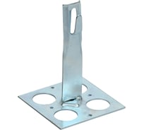 Держатель проводника круглого IEK 6-8мм, для плоской кровли, h=90мм, оцинкованная сталь, HDZ ZDP85-14-1-68-90