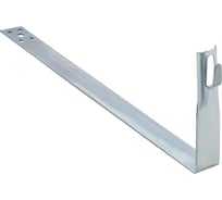 Держатель проводника круглого IEK 6-8мм, черепичная кровля, L=380мм, оцинкованная сталь, HDZ ZDP80-14-5-68-380