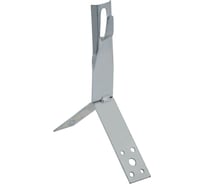 Держатель проводника круглого IEK 6-8мм, для конька h=100мм, оцинкованная сталь, HDZ ZDP80-14-4-68-100