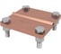 Соединитель пруток полоса DKC 80x80 мм, медь, 1 шт. NG3101CU 4