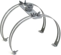 Держатель молниеприёмника Промрукав на круглый конёк, двойной TDZ PR08.26331