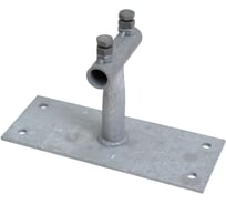 Держатель мачты Промрукав для крепления к стене мачты молниприёмника 1-4 м (вынос 110 мм) TDZ PR08.26333