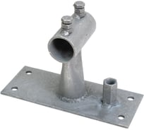 Держатель мачты Промрукав для крепления к стене мачты молниприёмника 5-7 м (вынос 110 мм) TDZ PR08.26332