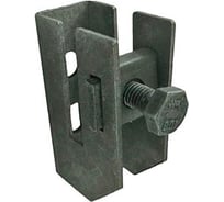 Держатель для полосы толщиной до 8мм. с фиксирующим болтом TERRAZN 31551_CU