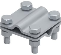 Соединитель OSTEC 55x55 пруток-пруток, гор. цинк МС-011-ГЦ