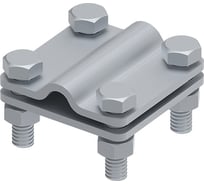 Соединитель OSTEC 55x55 пруток-полоса, гор. цинк МС-015-ГЦ