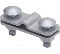 Соединитель плоского проводника и прутка OSTEC продольный, гор. цинк МС-182-ГЦ