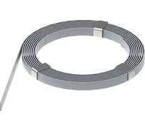 Плоский проводник OSTEC 40x4 мм, гор. цинк (бухта 38 м) МПП-40х4-ГЦ