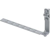 Держатель OSTEC КЛИК круглого проводника на пластине под черепицу L-415, горячий цинк МД-052-ГЦ